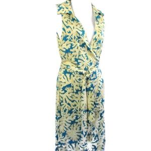 Diane Von Furstenberg Silk Wrap Dress St Jude Reef